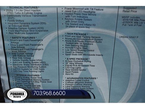 New 2026 Acura Integra A-Spec image 38