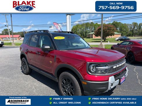 Certified 2025 Ford Bronco Sport Badlands AWD/4WD image 1