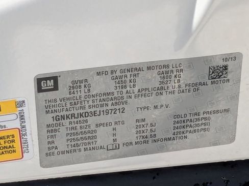 Used 2014 Chevrolet Traverse LTZ image 22