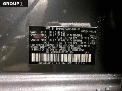 Certified 2025 Subaru Crosstrek 2.5i Sport AWD/4WD image 35