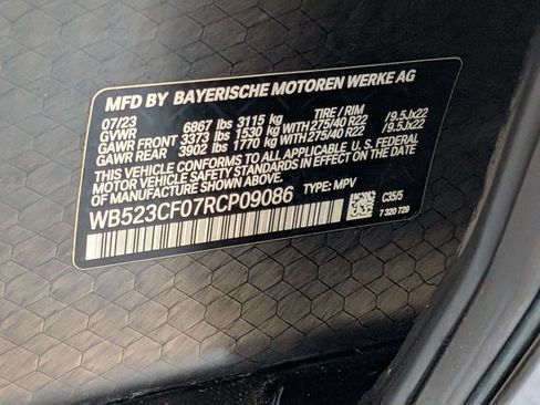 Used 2024 BMW iX xDrive50 w/ Sport Package AWD/4WD image 26
