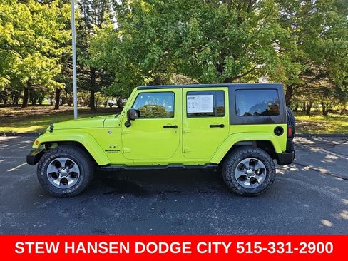 Used 2017 Jeep Wrangler Unlimited Sahara AWD/4WD image 1