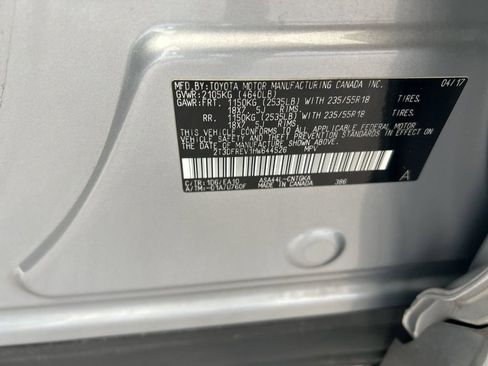 Used 2017 Toyota RAV4 Limited w/ All Weather Liner Package image 41