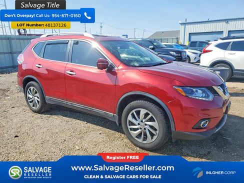 Used 2015 Nissan Rogue SL w/ SL Premium Package AWD/4WD image 5