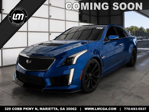 Used 2018 Cadillac CTS V w/ Luxury Package RWD image 1