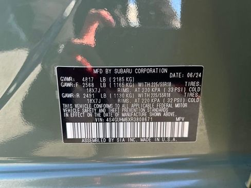 Used 2024 Subaru Crosstrek 2.5i Limited AWD/4WD image 16
