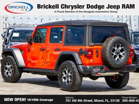 Used 2021 Jeep Wrangler Unlimited Rubicon w/ Steel Bumper Group image 5