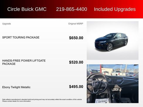Used 2021 Buick Encore GX Select w/ Sport Touring Package image 3
