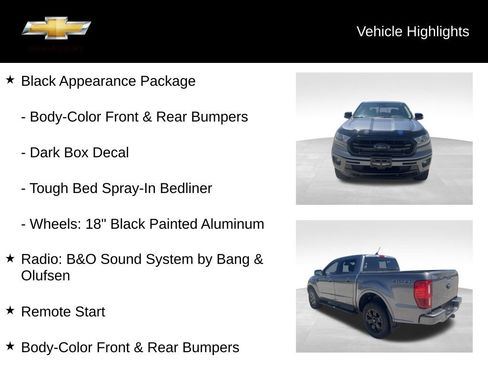 Used 2021 Ford Ranger Lariat w/ Equipment Group 501A High AWD/4WD image 20