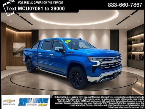 Used 2023 Chevrolet Silverado 1500 LTZ w/ LTZ Premium Package AWD/4WD image 1