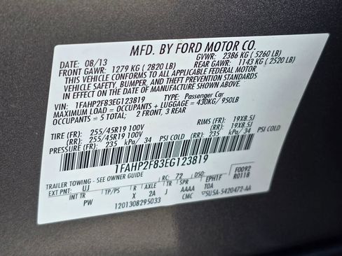 Used 2014 Ford Taurus Limited FWD image 30