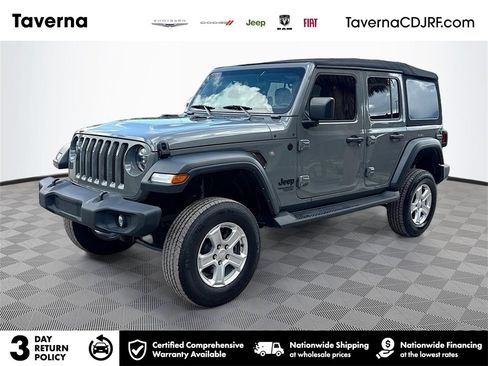 Used 2021 Jeep Wrangler Unlimited Sport S image 1