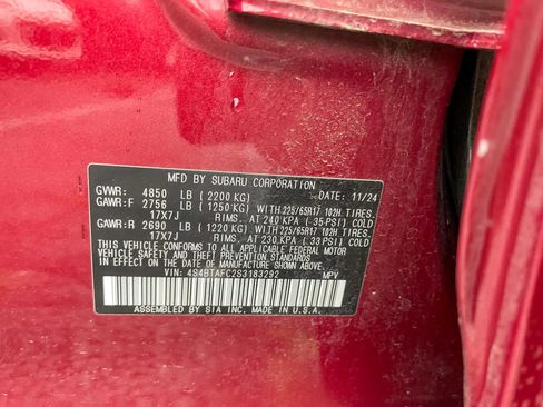 Used 2025 Subaru Outback Premium AWD/4WD image 46