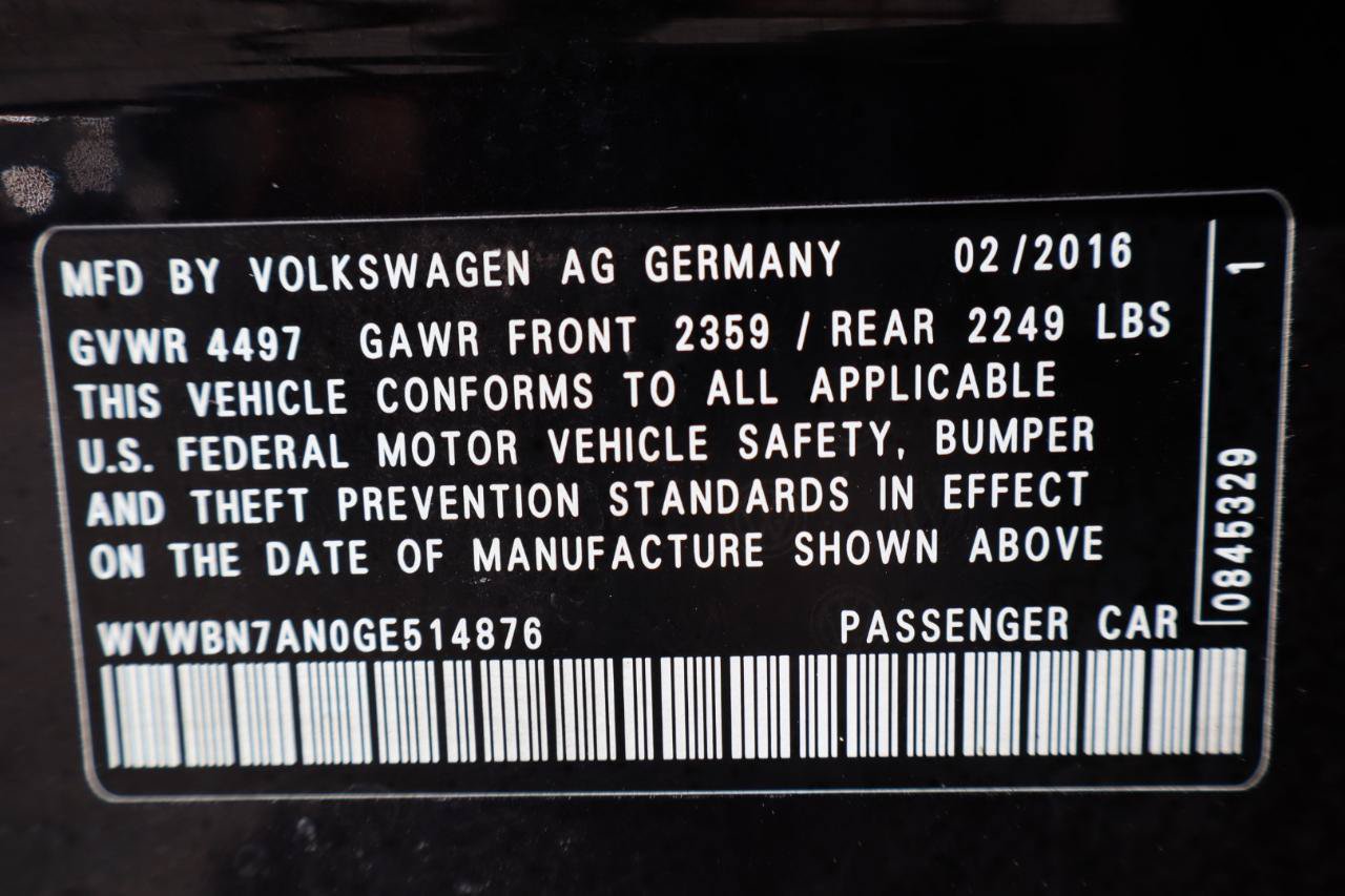 Used 2016 Volkswagen CC R-Line FWD image 33