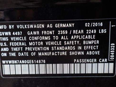 Used 2016 Volkswagen CC R-Line FWD image 33