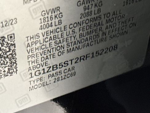 Used 2024 Chevrolet Malibu LS FWD image 27