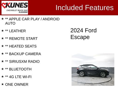 Used 2024 Ford Escape ST-Line image 2