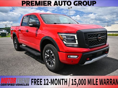 Used 2022 Nissan Titan PRO-4X w/ Pro-4x Convenience Package AWD/4WD image 1