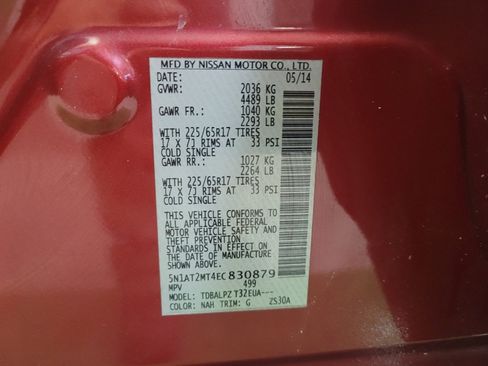 Used 2014 Nissan Rogue S FWD image 33