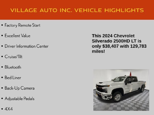 Used 2024 Chevrolet Silverado 2500 LT w/ Safety Package AWD/4WD image 21