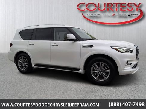 Used 2021 INFINITI QX80 Luxe AWD/4WD image 1