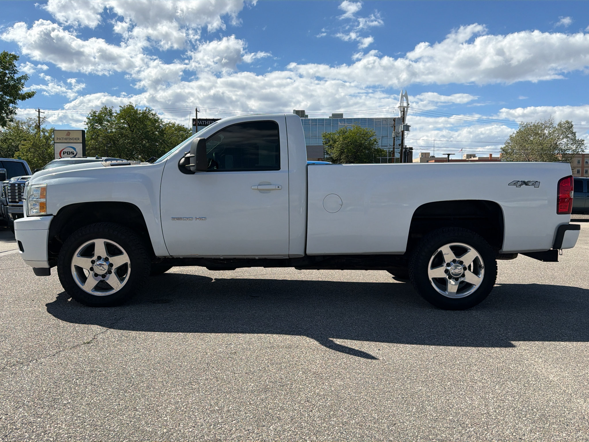 Used 2013 Chevrolet Silverado 3500 W/T w/ Snow Plow Prep Package AWD/4WD image 2