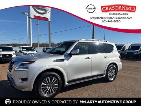 Certified 2024 Nissan Armada SL w/ Captain's Chairs Package image 1