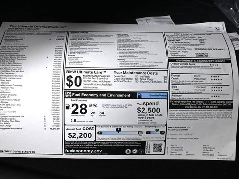 New 2026 BMW X1 xDrive28i w/ Technology Package image 37