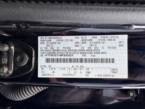 Certified 2021 Ford F150 XLT w/ Equipment Group 302A High AWD/4WD image 61