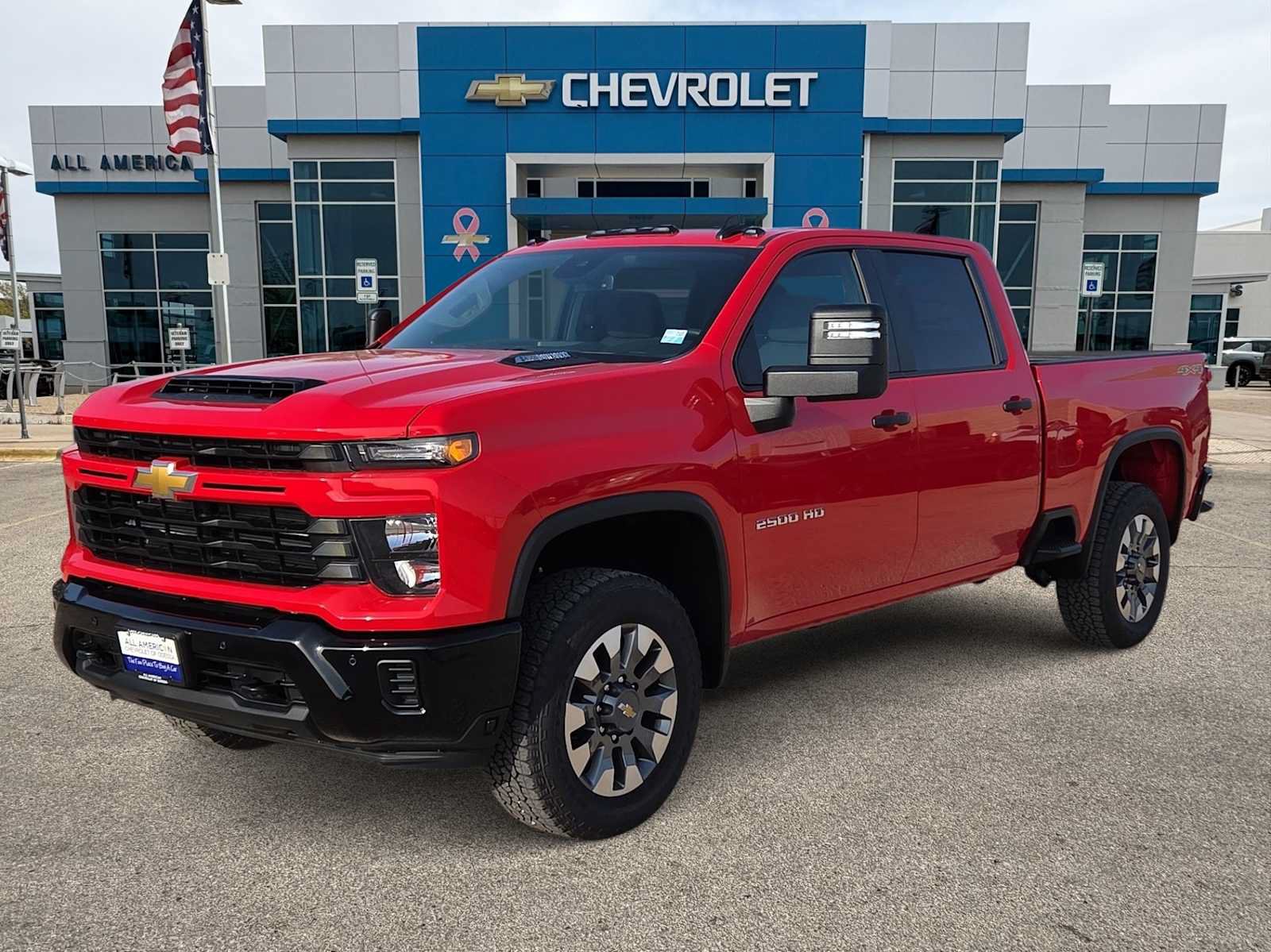 New 2026 Chevrolet Silverado 2500 Custom w/ Custom Value Package AWD/4WD image 1