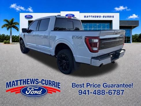 Certified 2023 Ford F150 Platinum w/ Equipment Group 701A High AWD/4WD image 6