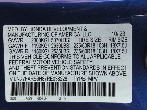 Certified 2024 Honda CR-V Sport-L image 34