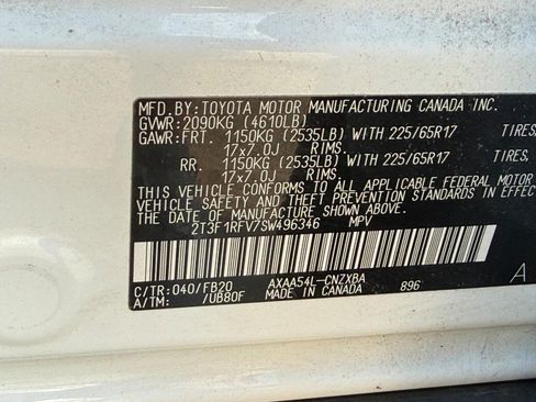 Certified 2025 Toyota RAV4 LE AWD/4WD image 26