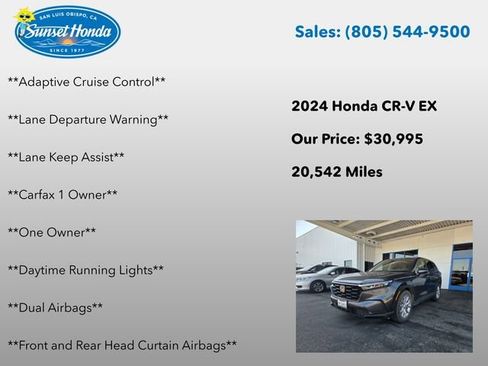 Used 2024 Honda CR-V EX image 7