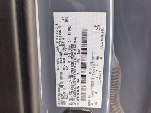 Used 2023 Ford F150 Tremor w/ Equipment Group 402A High image 37