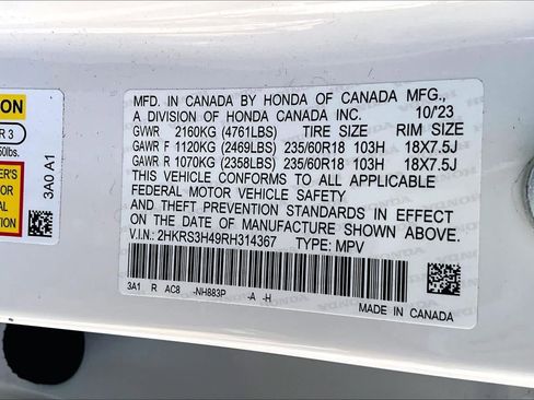 Certified 2024 Honda CR-V EX image 33