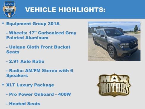 New 2026 Ford Maverick XLT w/ Equipment Group 301A AWD/4WD image 6