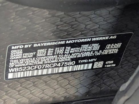 Certified 2024 BMW iX xDrive50 w/ Sport Package image 20