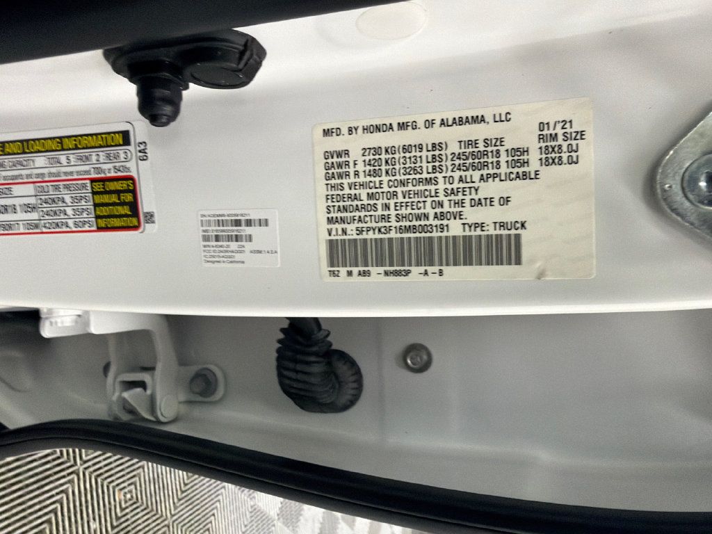 Used 2021 Honda Ridgeline Sport image 31