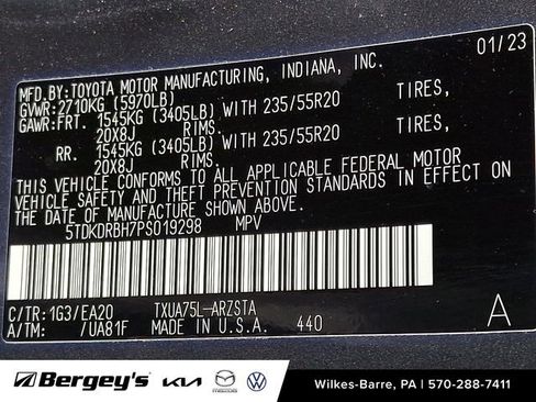 Used 2023 Toyota Highlander XSE AWD/4WD image 29