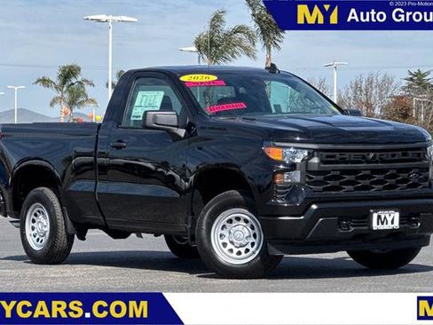 New 2026 Chevrolet Silverado 1500 W/T w/ LPO, Dark Essentials Package RWD image 1