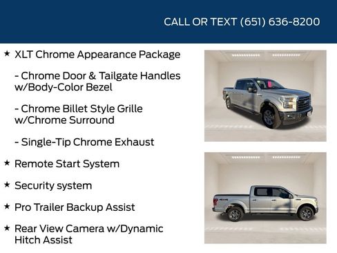 Used 2017 Ford F150 XLT w/ Equipment Group 302A Luxury image 25