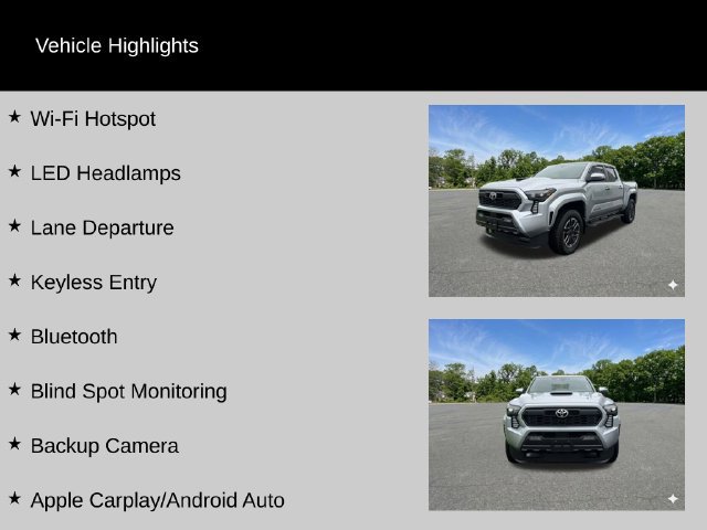 Used 2024 Toyota Tacoma TRD Sport w/ TRD Sport Upgrade Package AWD/4WD image 2