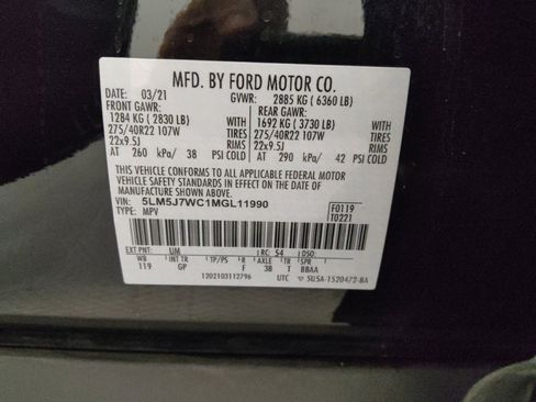 Used 2021 Lincoln Aviator Reserve w/ Equipment Group 201A RWD image 33