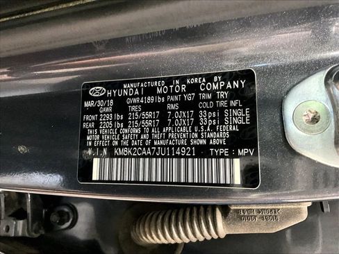 Used 2018 Hyundai Kona SEL AWD/4WD image 34