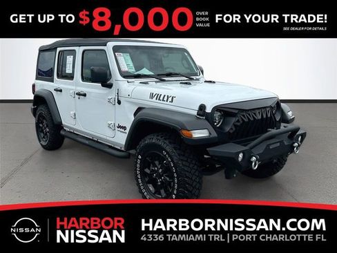 Used 2021 Jeep Wrangler Unlimited Sport AWD/4WD image 1