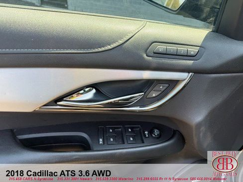 Used 2018 Cadillac ATS Premium Luxury AWD/4WD image 15
