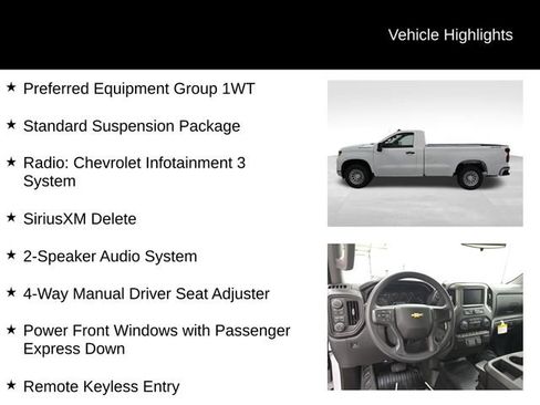 New 2026 Chevrolet Silverado 1500 W/T w/ WT Safety Package image 26