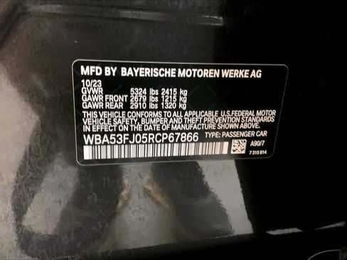 Certified 2024 BMW 530i xDrive w/ M Sport Package image 36