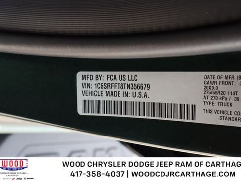 New 2026 RAM 1500 4x4 Crew Cab image 16